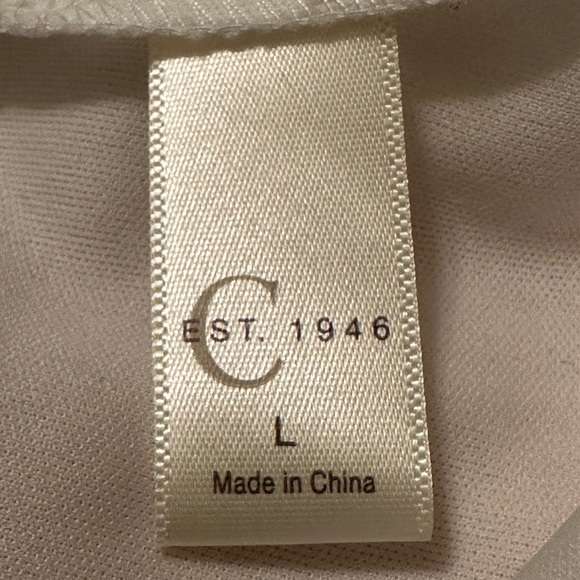 C est 1946 Sheer Lined Pastel Multi Color Long Gown Maxi Dress 55” - Picture 12 of 15